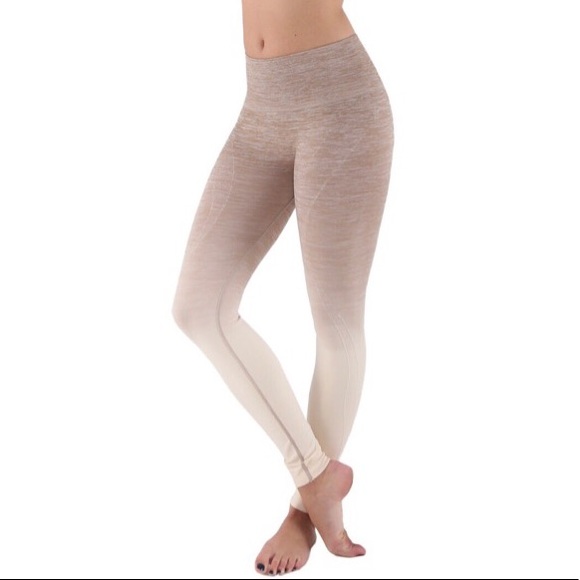 Nude Ombré Leggings - Picture 3 of 8